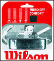 Wilson Micro Dry Comfort Charcoal replacement grip (1 pack/1 grip)